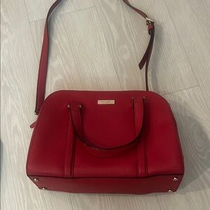 Kate Spade Red Satchel